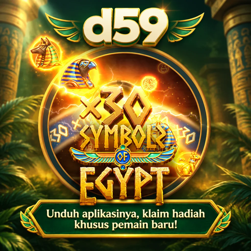 d59 · Symbols Of Egypt · Tampilan permainan